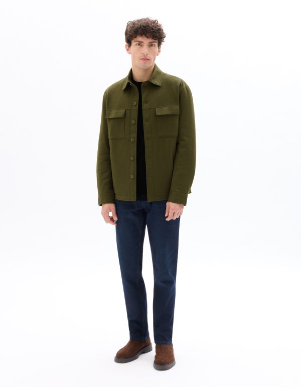 Surchemise intérieur matelassée - kaki