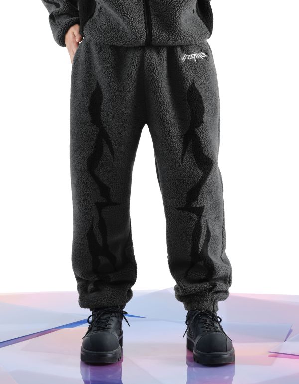 Follow your Instinct* by Inoxtag - Jogging sherpa gris