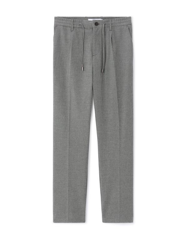 Pantalon 24H straight pied de puce - gris
