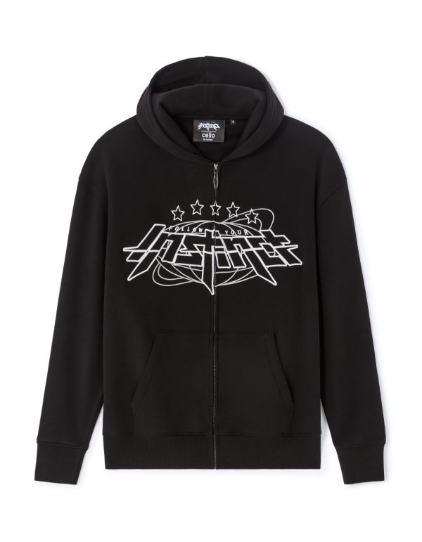 Follow your Instinct* by Inoxtag - Sweat à capuche noir