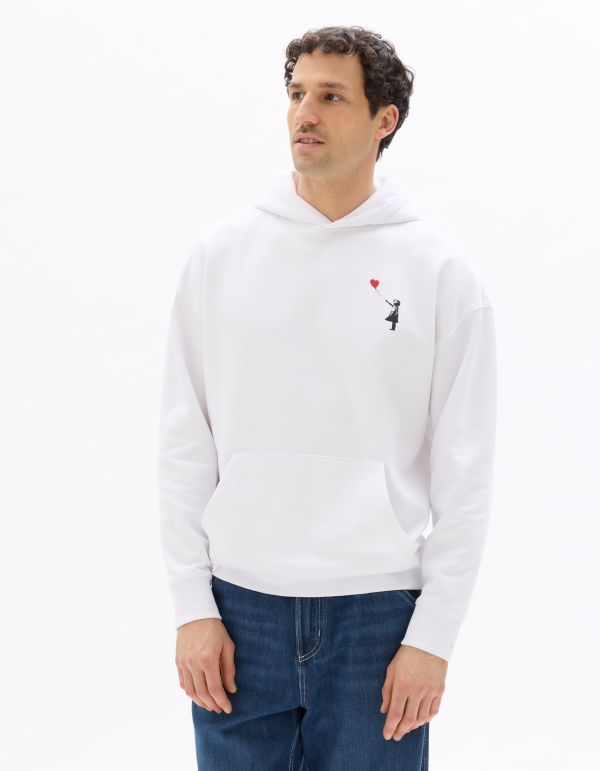 Banksy - Sweat homme blanc
