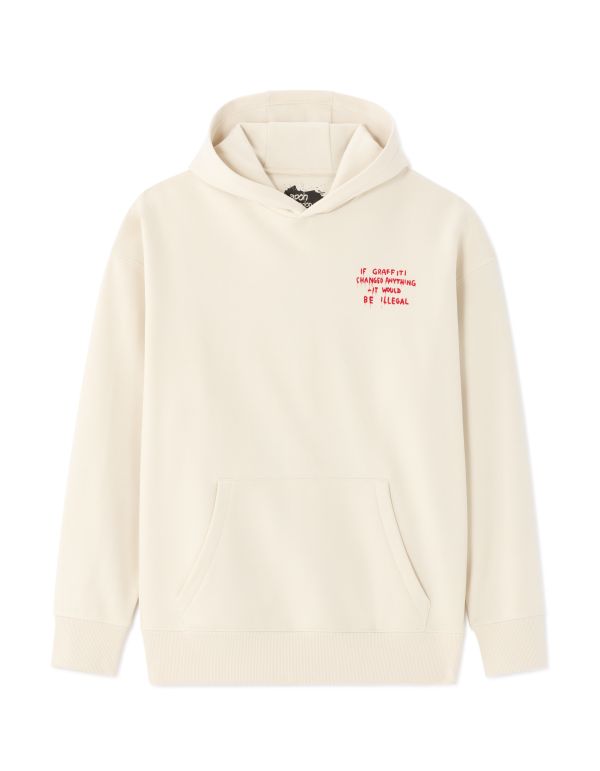 Banksy - Sweat homme blanc