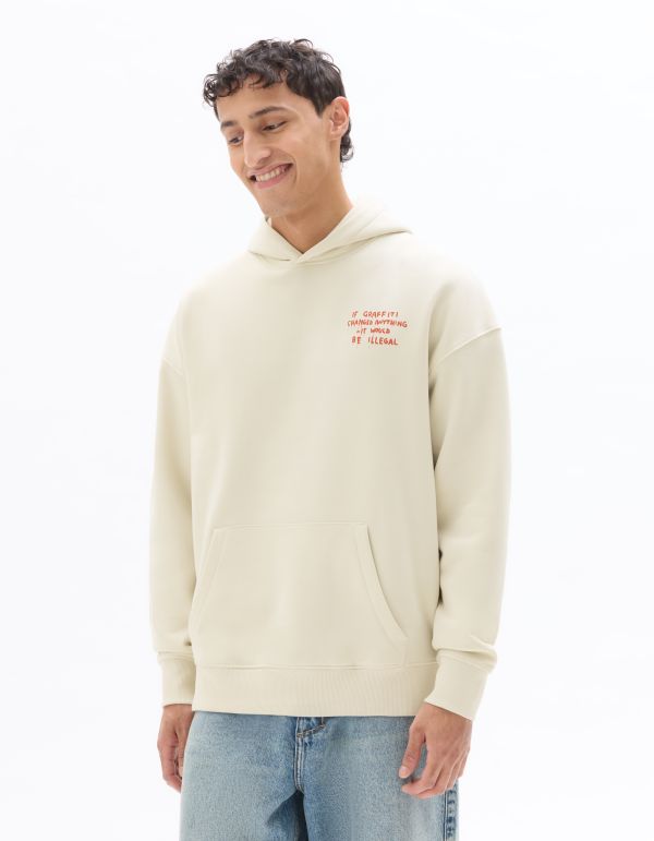 Banksy - Sweat homme blanc