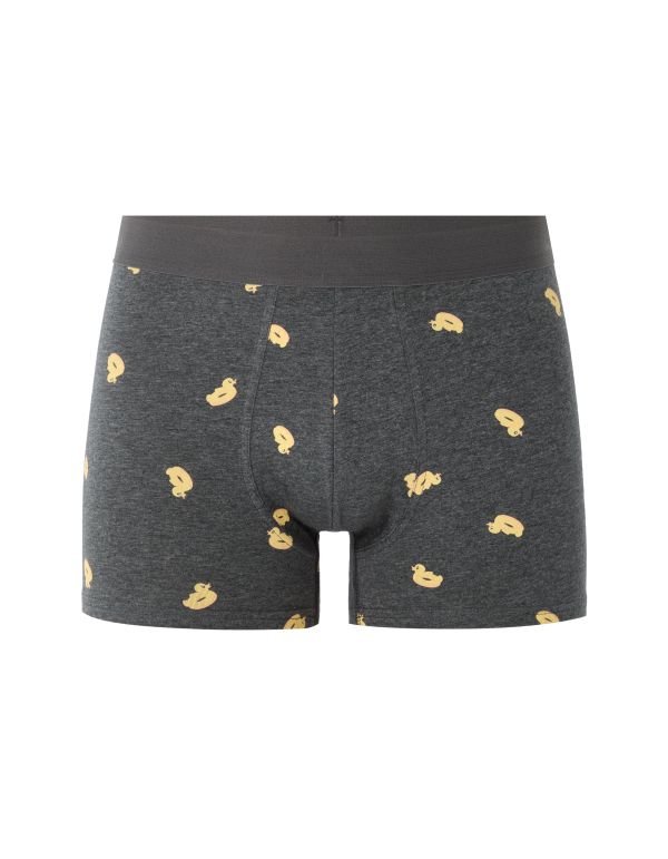 Boxer à motif canard - gris