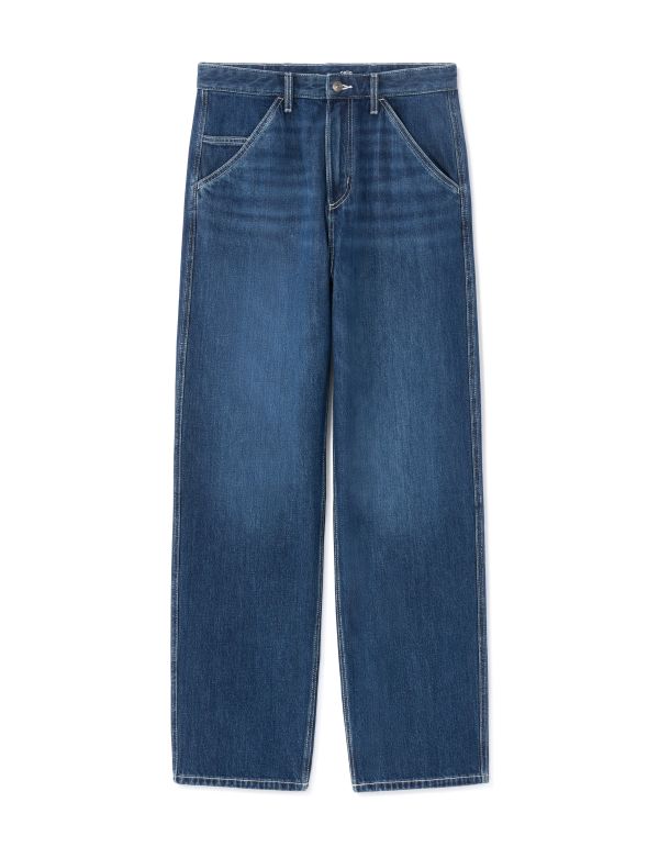 Jean baggy 100% coton - double stone