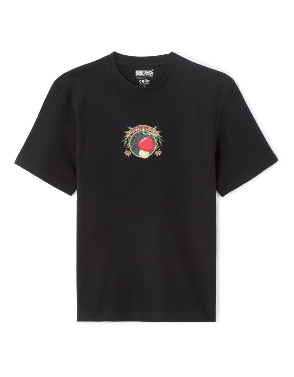 One Piece - T-shirt noir homme Tony Tony Chopper