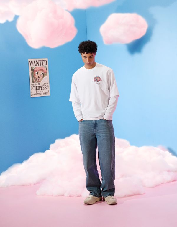 One Piece - T-shirt blanc homme Tony Tony Chopper