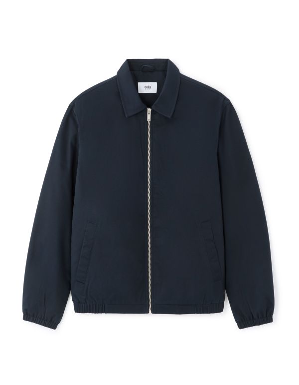 Blouson col chemise - marine