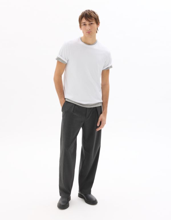 Pantalon baggy 24H - gris foncé