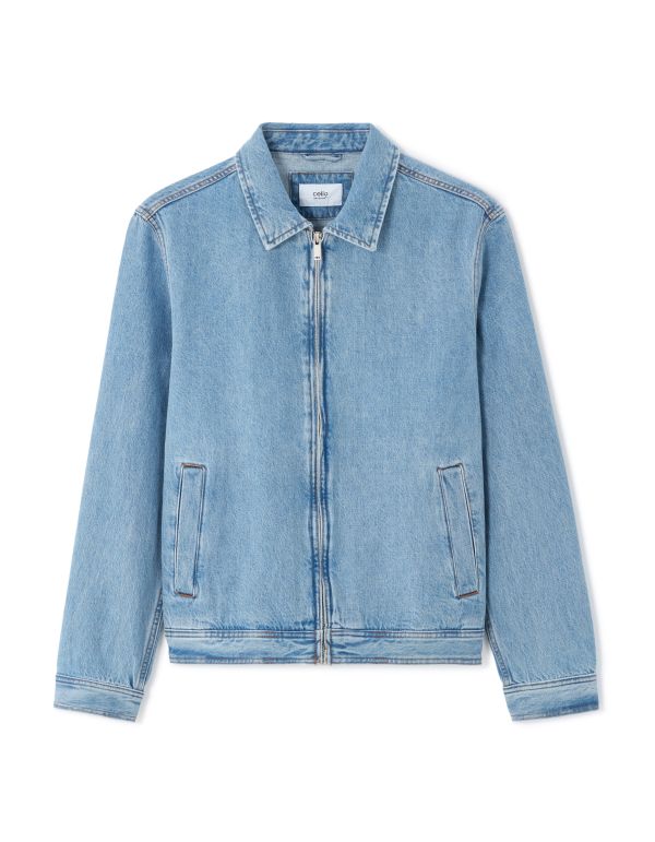 Blouson en Jean - bleu