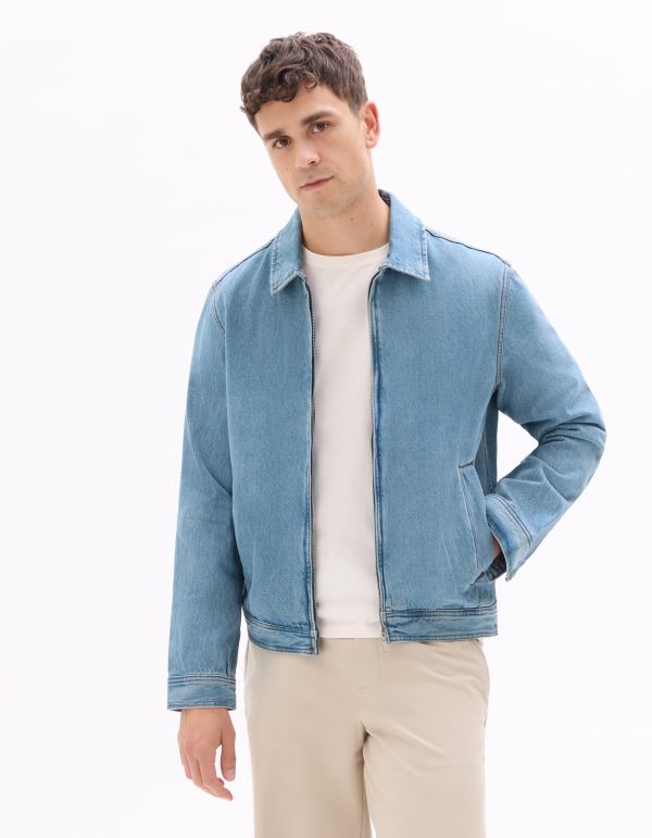 Blouson en Jean - bleu
