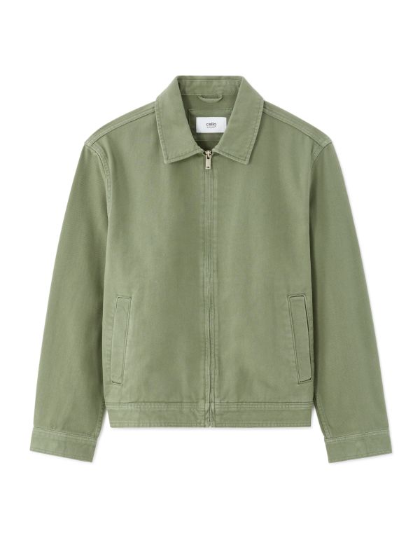 Veste col chemise - beige