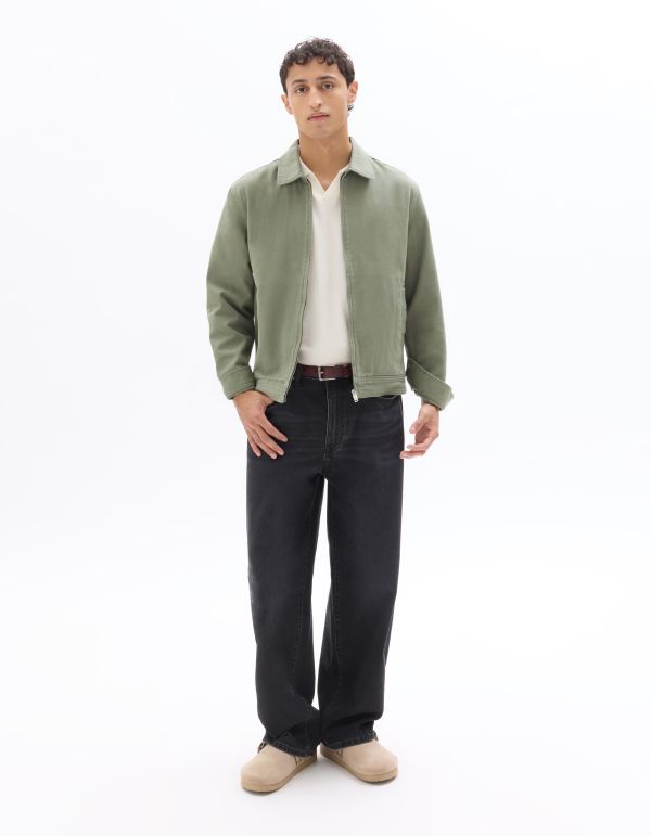 Veste col chemise - beige