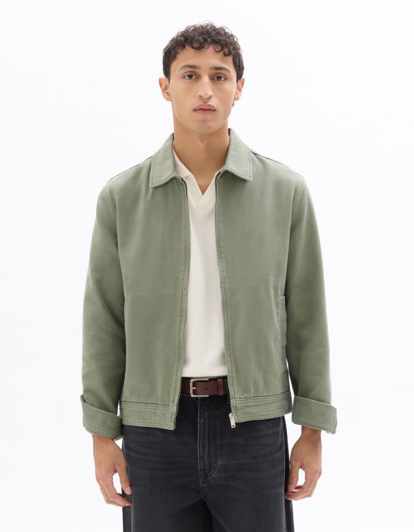 Veste col chemise - beige