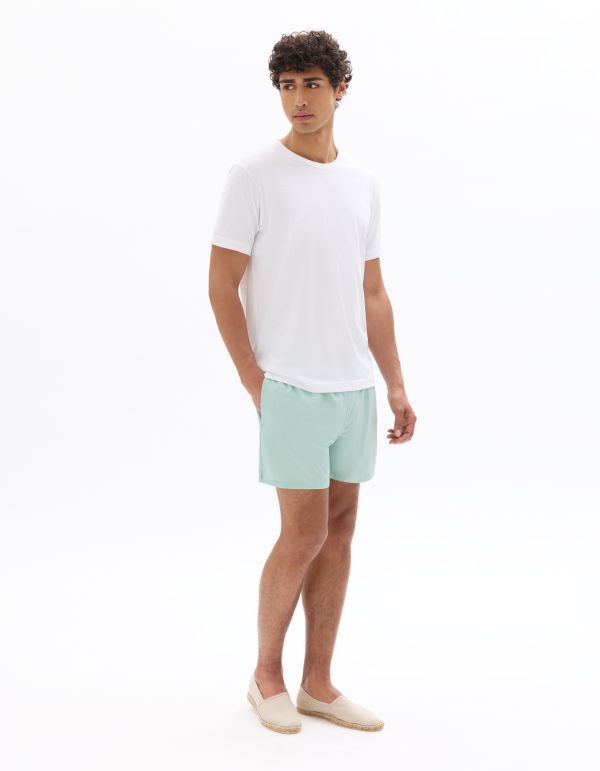 Maillot de bain uni - vert