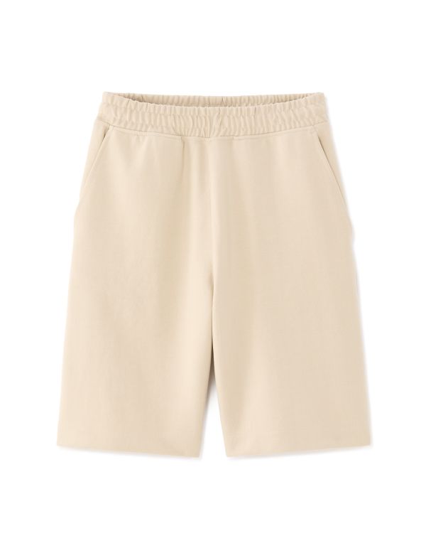 Short loose en interlock - beige clair