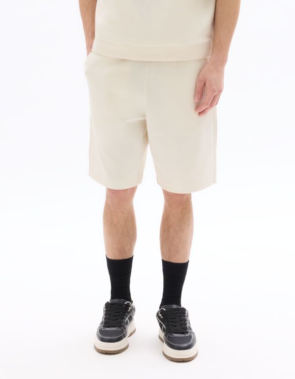 Short loose en interlock - écru