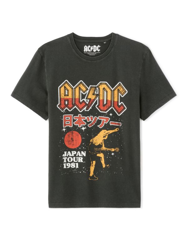 ACDC - T-shirt gris