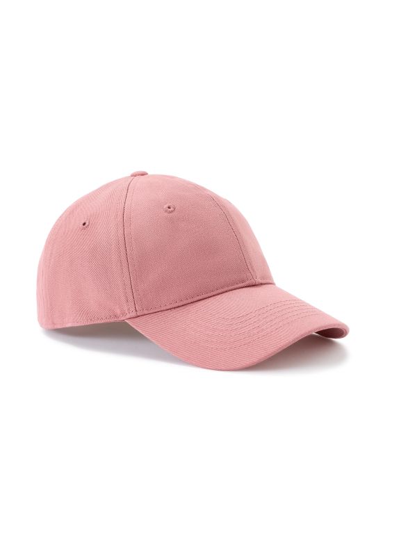 Casquette unie 100% coton - rose