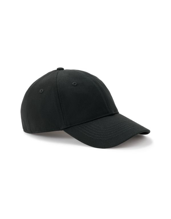 Casquette unie 100% coton - noir