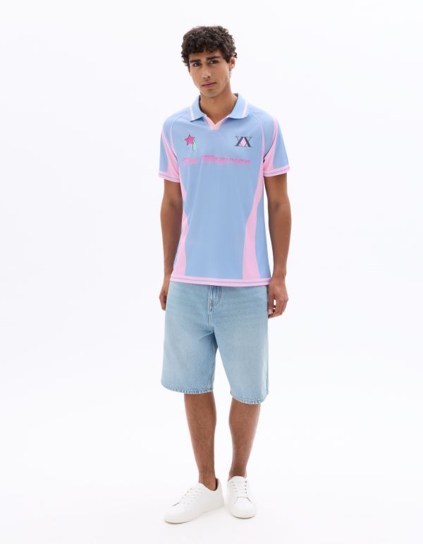 Hunter x Hunter - Maillot de foot bleu clair