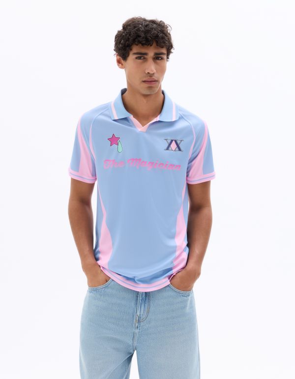 Hunter x Hunter - Maillot de foot bleu clair