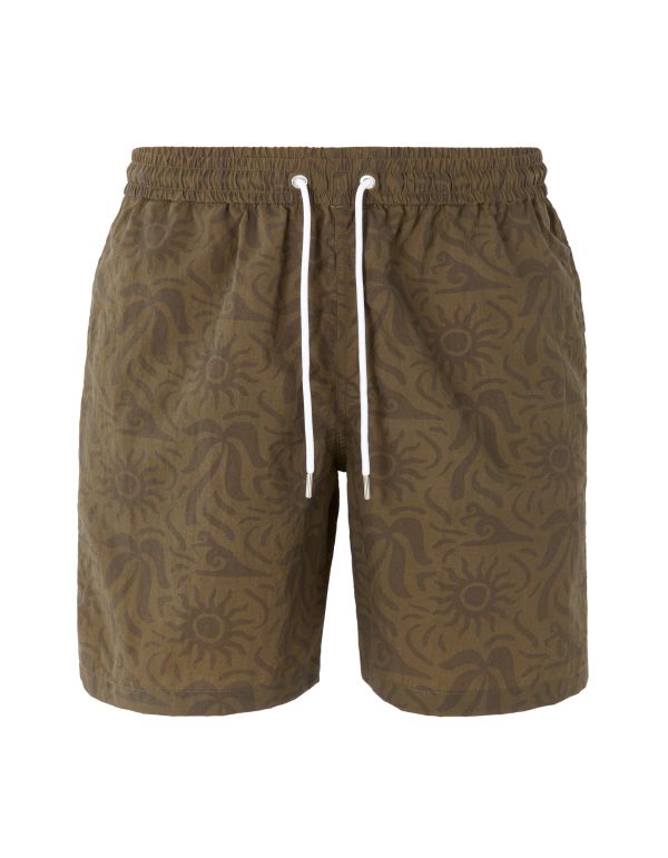 Saint-Tropez - Short de bain homme kaki