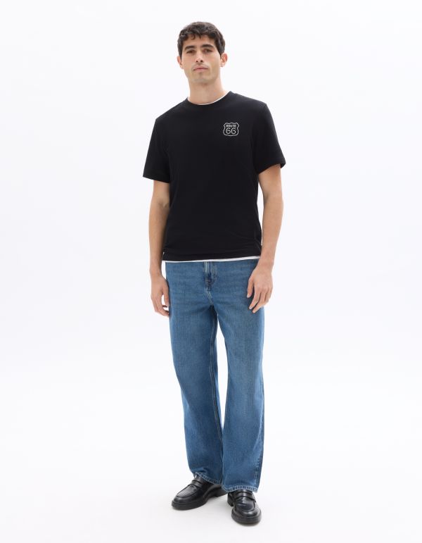 Route 66 - T-shirt noir