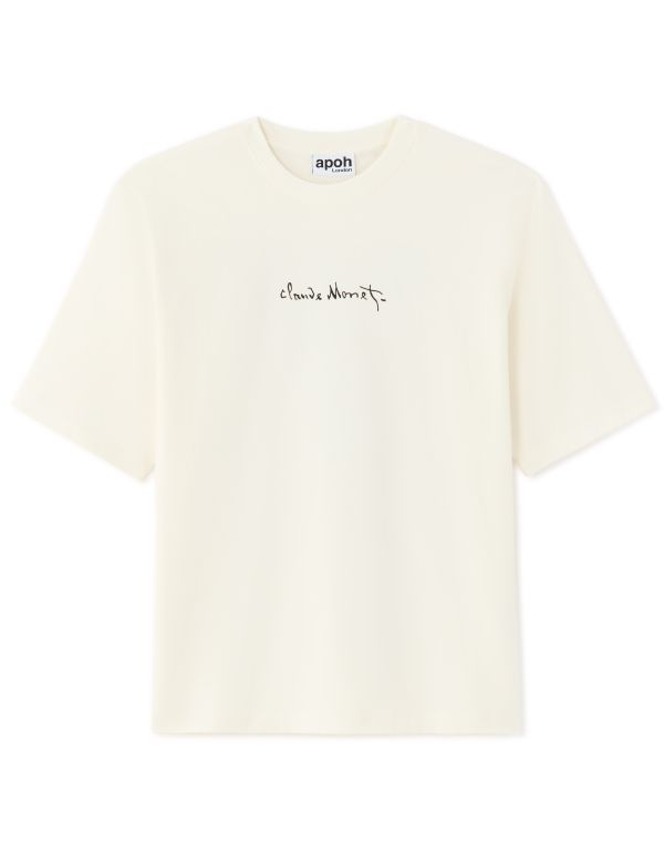 Monet - T-shirt blanc Le pont japonais