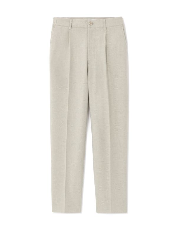 Pantalon chino 24H loose - taupe
