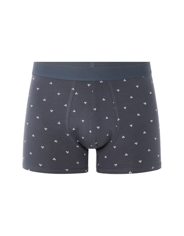Boxer à micromotifs - bleu