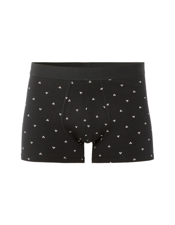 Boxer à micromotifs - noir