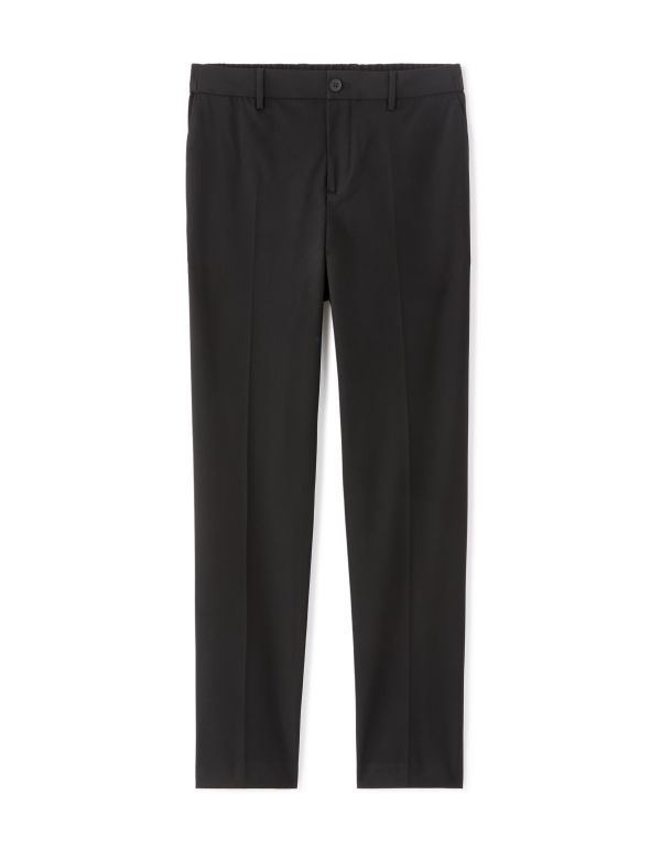 Pantalon smart bi-stretch - noir