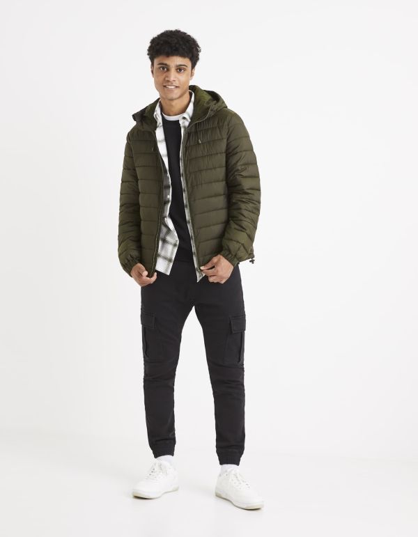 Doudoune light à capuche déperlante