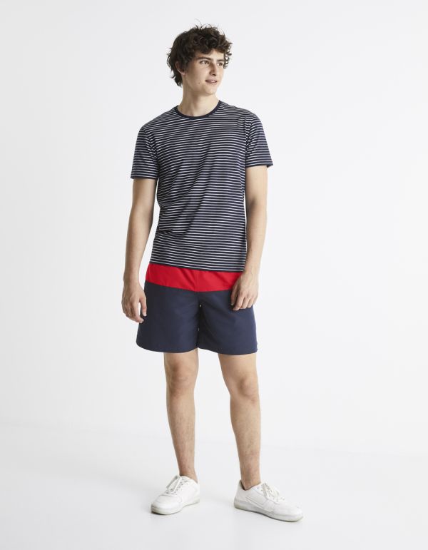 Maillot de bain color block