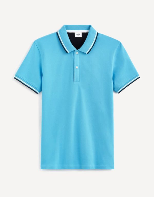 Polo piqué coton majoritaire