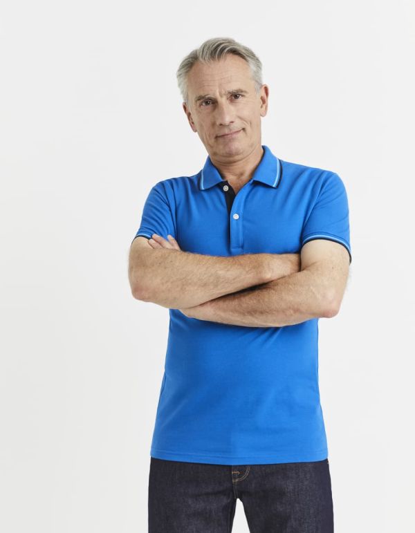 Polo piqué coton majoritaire