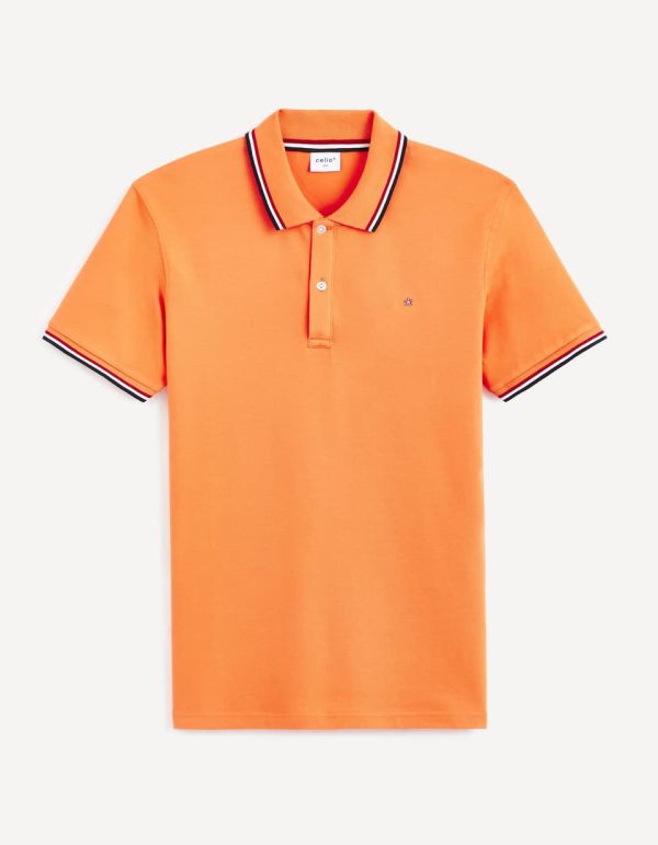 Polo piqué en coton Supima