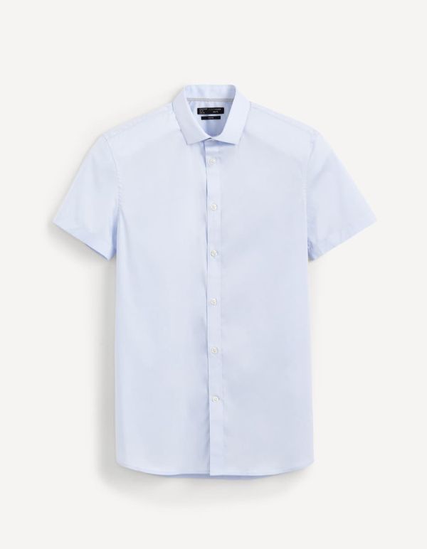 Chemise slim coton majoritaire