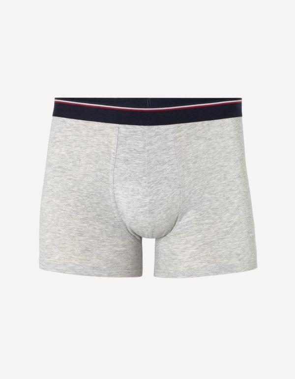 Boxer en coton stretch