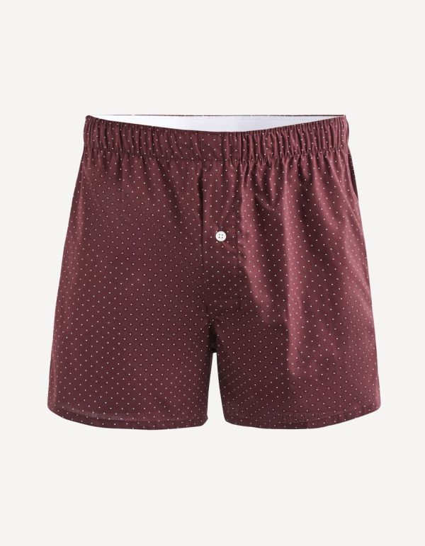 Caleçon popeline de coton