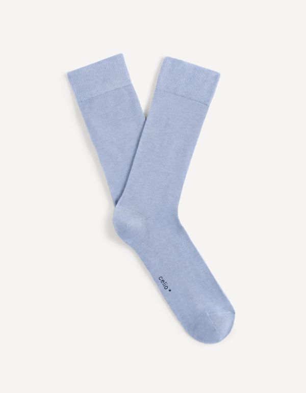 Chaussettes hautes en coton premium supima