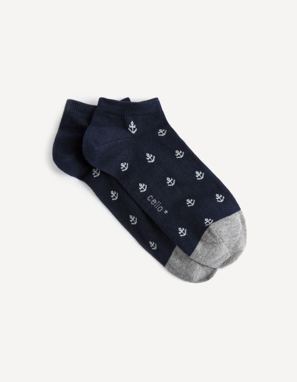 Chaussettes courtes coton mélangé
