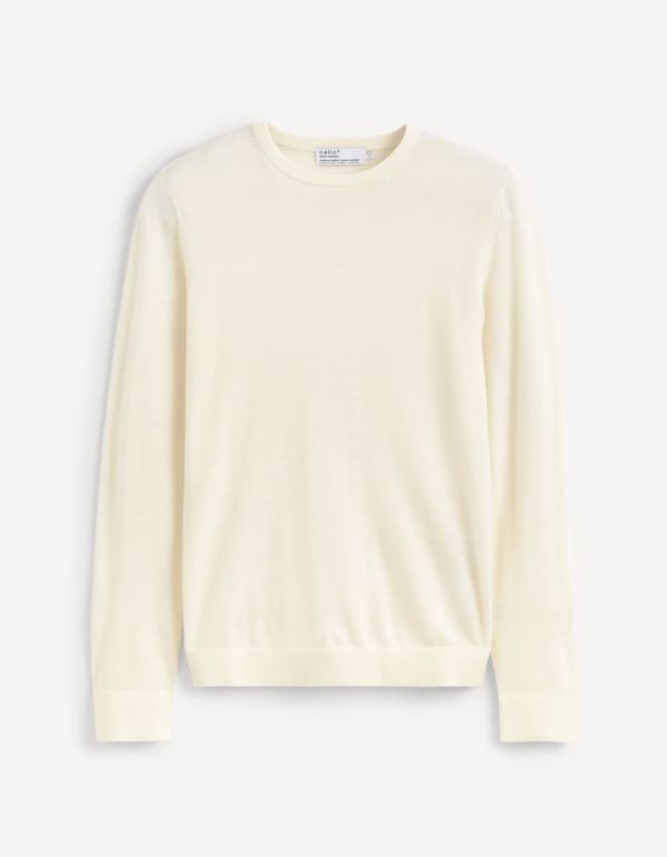 Pull col rond 100% laine mérinos