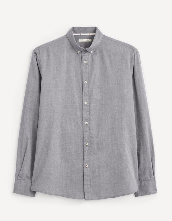 Chemise slim pinpoint