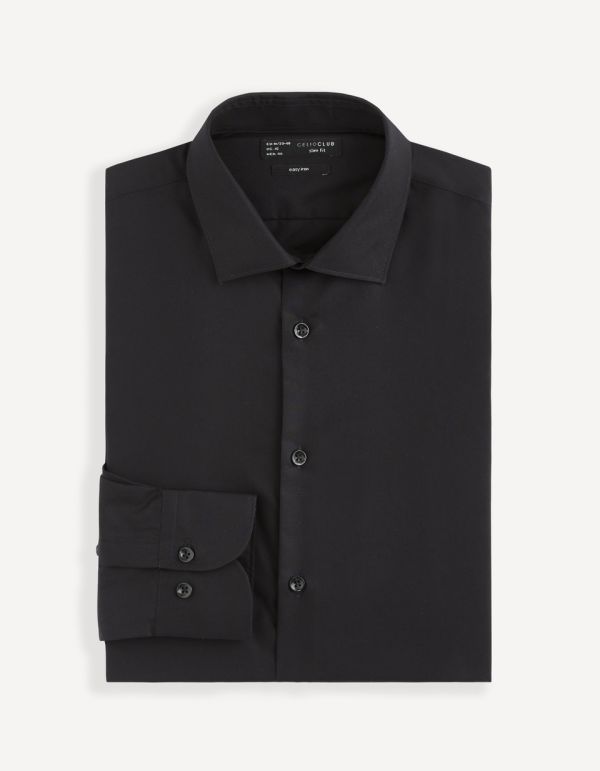 Chemise slim repassage facile