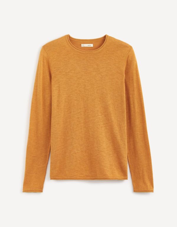 Pull col rond léger