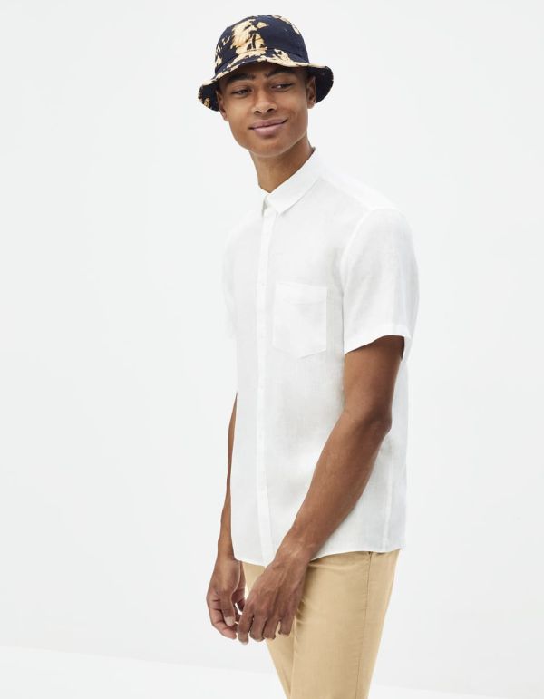 Chemise regular 100% lin