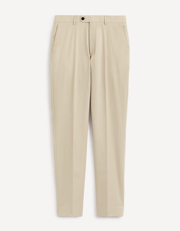 Pantalon slim taille élastiquée