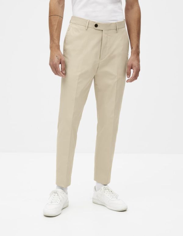 Pantalon slim taille élastiquée
